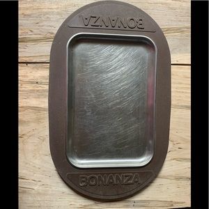 5 Vintage Serving Trays/Plates from the restaurant BONANZA!